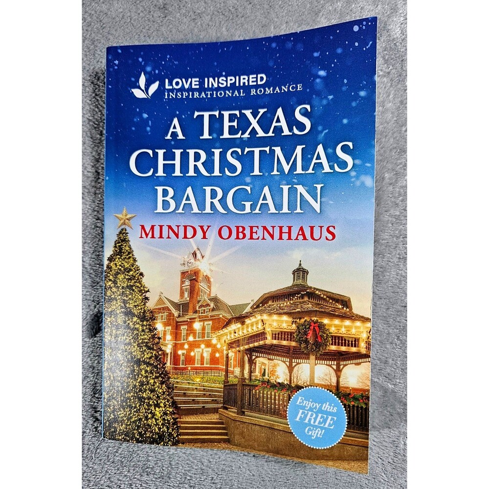 A Texas Christmas Bargain Mindy Obenhaus Love Inspired Inspirational Romance
